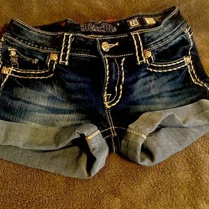 Miss Me denim shorts. Size 28